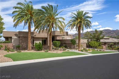 Frank Lloyd Wright-inspired masterpiece in exclusive guard-gated on Dragon Ridge Country Club in Nevada - for sale on GolfHomes.com, golf home, golf lot