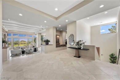 Frank Lloyd Wright-inspired masterpiece in exclusive guard-gated on Dragon Ridge Country Club in Nevada - for sale on GolfHomes.com, golf home, golf lot
