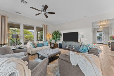 This pristine Brasada home sits on a premium golf course lot and on Wickenburg Ranch Golf Course in Arizona - for sale on GolfHomes.com, golf home, golf lot