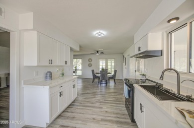 Beautifully remodeled home tucked away on a cul de sac lot in a on Encanto 18 Golf Course in Arizona - for sale on GolfHomes.com, golf home, golf lot