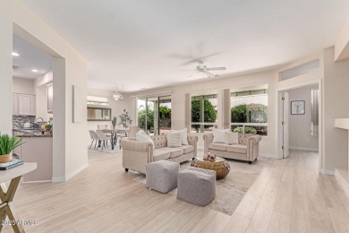 New A/C, new re-engineered wood flooring - (looks like tile) on Desert Trails in Arizona - for sale on GolfHomes.com, golf home, golf lot