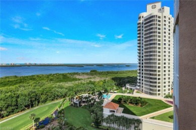 Experience breathtaking, unobstructed views of the Gulf of on Bonita Bay West in Florida - for sale on GolfHomes.com, golf home, golf lot