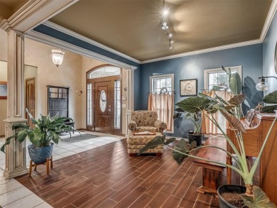 Discover the perfect blend of space, comfort, and location in on Coffee Creek Golf Course in Oklahoma - for sale on GolfHomes.com, golf home, golf lot