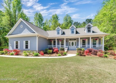 Welcome to 227 October Drive: Charming Home in Prestigious River on River Landing Golf Course in North Carolina - for sale on GolfHomes.com, golf home, golf lot