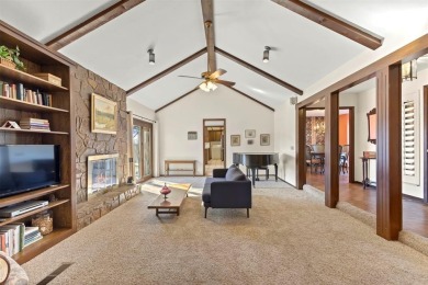 This stunning one-level contemporary home offers 2,173 square on The Greens Country Club in Oklahoma - for sale on GolfHomes.com, golf home, golf lot