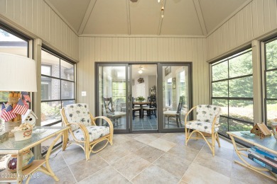 Lovely golf front home located in Pinewild that features mostly on Pinewild Country Club of Pinehurst in North Carolina - for sale on GolfHomes.com, golf home, golf lot