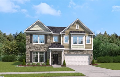 Welcome HOME to the Beautiful REMBERT floorplan in Zanes Creek! on Woodfin Ridge Golf Club in South Carolina - for sale on GolfHomes.com, golf home, golf lot