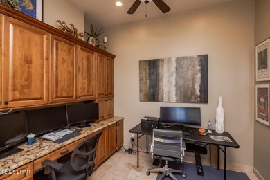 Gated Gorgeous Golf Course Pool home with green and fairways on London Bridge Golf Course in Arizona - for sale on GolfHomes.com, golf home, golf lot