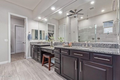 Discover this beautifully upgraded home in the highly on Verrado Golf Club - Victory in Arizona - for sale on GolfHomes.com, golf home, golf lot