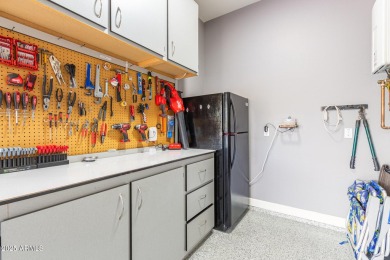 Discover this beautifully upgraded home in the highly on Verrado Golf Club - Victory in Arizona - for sale on GolfHomes.com, golf home, golf lot