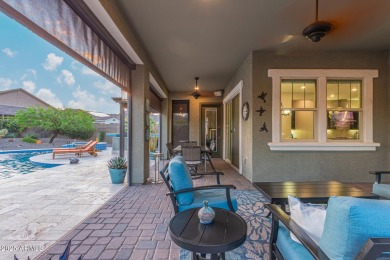 Discover this beautifully upgraded home in the highly on Verrado Golf Club - Victory in Arizona - for sale on GolfHomes.com, golf home, golf lot