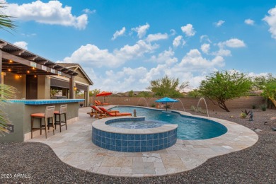 Discover this beautifully upgraded home in the highly on Verrado Golf Club - Victory in Arizona - for sale on GolfHomes.com, golf home, golf lot