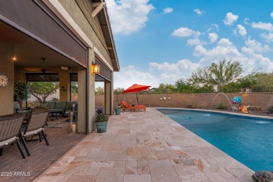 Discover this beautifully upgraded home in the highly on Verrado Golf Club - Victory in Arizona - for sale on GolfHomes.com, golf home, golf lot