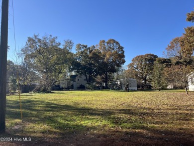 The perfect place to put a tiny house, single wide or camper on Bayview Golf Course in North Carolina - for sale on GolfHomes.com, golf home, golf lot