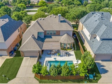 Welcome to this elegant custom Huntington home boasting on The Golf Club At Twin Creeks in Texas - for sale on GolfHomes.com, golf home, golf lot