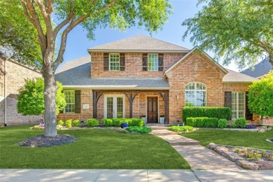 Welcome to this elegant custom Huntington home boasting on The Golf Club At Twin Creeks in Texas - for sale on GolfHomes.com, golf home, golf lot