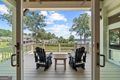 Luxury Lakefront Living. Welcome to 131 Cape View Lane, located on The Golf Club at Cuscowilla in Georgia - for sale on GolfHomes.com, golf home, golf lot
