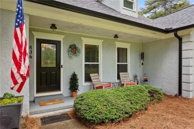 Welcome to this beautifully updated 4 bedroom, 3 bath on Canongate Golf Club in Georgia - for sale on GolfHomes.com, golf home, golf lot