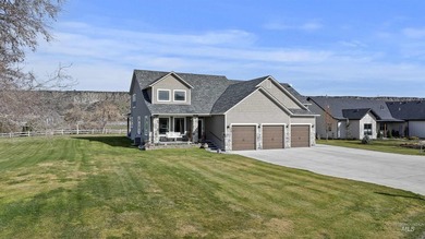 Golf course living with a massive RV garage and breathtaking on Clear Lake Country Club in Idaho - for sale on GolfHomes.com, golf home, golf lot