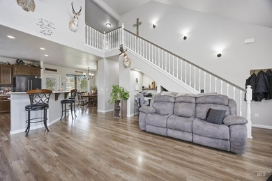 Golf course living with a massive RV garage and breathtaking on Clear Lake Country Club in Idaho - for sale on GolfHomes.com, golf home, golf lot