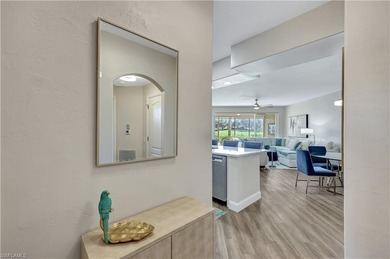 Tastefully remodeled, move-in-ready condo overlooks the 18th on Spring Run Golf Club in Florida - for sale on GolfHomes.com, golf home, golf lot