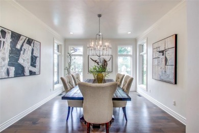 Welcome to a refined residence nestled on the prestigious west on Oak Tree National Golf and Country Club in Oklahoma - for sale on GolfHomes.com, golf home, golf lot