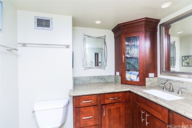 Gorgeous, FULLY REMODELED 6th floor unit features lovely ocean on Makaha Valley Country Club in Hawaii - for sale on GolfHomes.com, golf home, golf lot