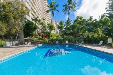 Gorgeous, FULLY REMODELED 6th floor unit features lovely ocean on Makaha Valley Country Club in Hawaii - for sale on GolfHomes.com, golf home, golf lot