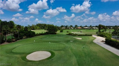 Truly a spectacular home on the 18th hole of the Long Mean Golf on Fiddlesticks Country Club in Florida - for sale on GolfHomes.com, golf home, golf lot