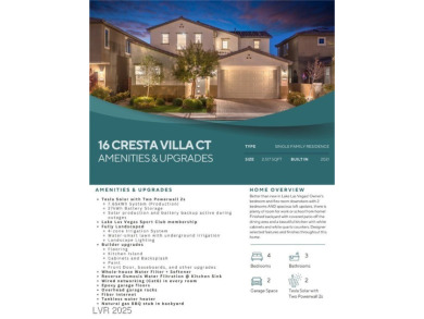 VIEW VIRTUAL HOME  COMMUNITY TOUR
This highly upgraded home in a on Falls Golf Course in Nevada - for sale on GolfHomes.com, golf home, golf lot