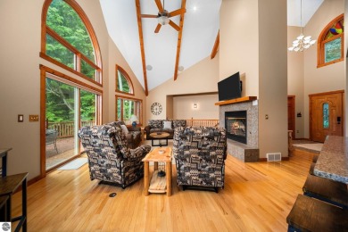 This home reflects a deep appreciation for quality and comfort on Cedar River Golf Course in Michigan - for sale on GolfHomes.com, golf home, golf lot
