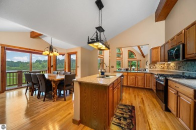 This home reflects a deep appreciation for quality and comfort on Cedar River Golf Course in Michigan - for sale on GolfHomes.com, golf home, golf lot