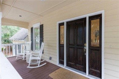 Imagine living in this fabulous coastal farmhouse inspired on Haig Point Golf Club in South Carolina - for sale on GolfHomes.com, golf home, golf lot