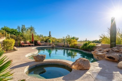 Nestled within the exclusive gated community of Windy Walk on Troon Country Club in Arizona - for sale on GolfHomes.com, golf home, golf lot