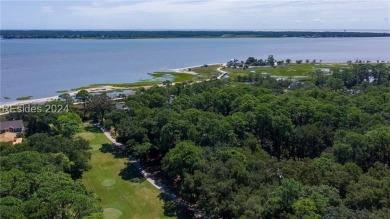 Imagine living in this fabulous coastal farmhouse inspired on Haig Point Golf Club in South Carolina - for sale on GolfHomes.com, golf home, golf lot