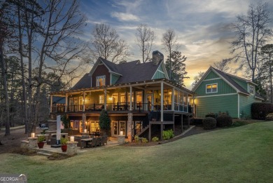 Welcome to this charming 6 BR/4.5 BA Craftsman style home on Harbor Club Golf and Country Club in Georgia - for sale on GolfHomes.com, golf home, golf lot