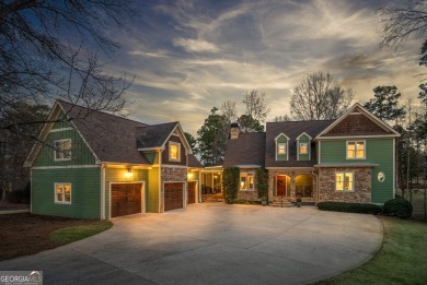 Welcome to this charming 6 BR/4.5 BA Craftsman style home on Harbor Club Golf and Country Club in Georgia - for sale on GolfHomes.com, golf home, golf lot