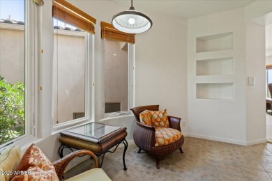 Discover elevated desert living in this gently lived-in on Las Sendas Golf Club in Arizona - for sale on GolfHomes.com, golf home, golf lot