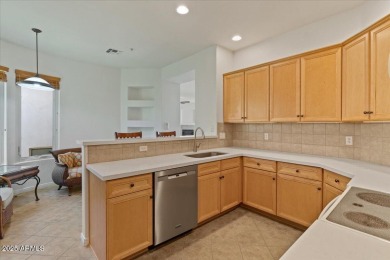 Discover elevated desert living in this gently lived-in on Las Sendas Golf Club in Arizona - for sale on GolfHomes.com, golf home, golf lot