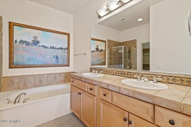 Discover elevated desert living in this gently lived-in on Las Sendas Golf Club in Arizona - for sale on GolfHomes.com, golf home, golf lot