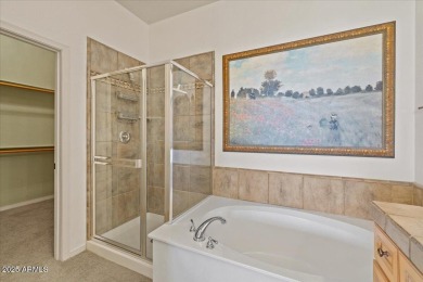 Discover elevated desert living in this gently lived-in on Las Sendas Golf Club in Arizona - for sale on GolfHomes.com, golf home, golf lot
