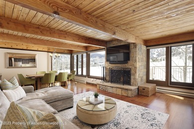 Just a few minutes west of town, sits this peaceful top floor on Maroon Creek Club in Colorado - for sale on GolfHomes.com, golf home, golf lot
