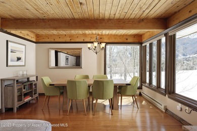 Just a few minutes west of town, sits this peaceful top floor on Maroon Creek Club in Colorado - for sale on GolfHomes.com, golf home, golf lot