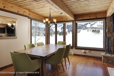 Just a few minutes west of town, sits this peaceful top floor on Maroon Creek Club in Colorado - for sale on GolfHomes.com, golf home, golf lot