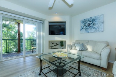 This condo is like living in a treehouse! Very private deck with on Bear Creek Valley Golf Club in Missouri - for sale on GolfHomes.com, golf home, golf lot