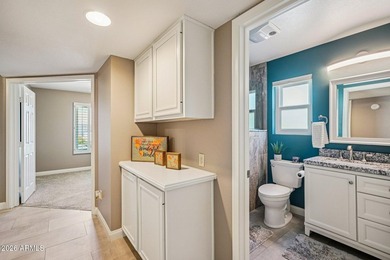 This beautifully updated Cromwell model has upgrades throughout on Trail Ridge Golf Course in Arizona - for sale on GolfHomes.com, golf home, golf lot