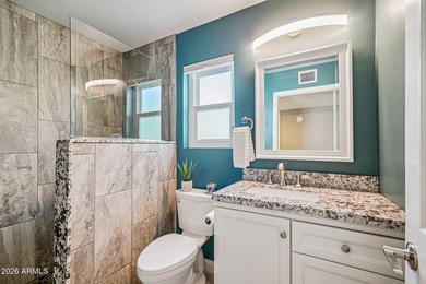 This beautifully updated Cromwell model has upgrades throughout on Trail Ridge Golf Course in Arizona - for sale on GolfHomes.com, golf home, golf lot