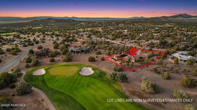 Views, golf, and luxury. Framed by iconic Granite Mountain views on Talking Rock Golf Club in Arizona - for sale on GolfHomes.com, golf home, golf lot