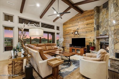 Views, golf, and luxury. Framed by iconic Granite Mountain views on Talking Rock Golf Club in Arizona - for sale on GolfHomes.com, golf home, golf lot