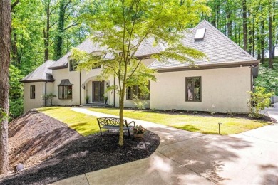 Welcome home to this expertly renovated French Chateau with on Cherokee Town and Country Club in Georgia - for sale on GolfHomes.com, golf home, golf lot